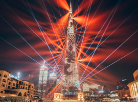 Chinese New Year at Burj Khalifa